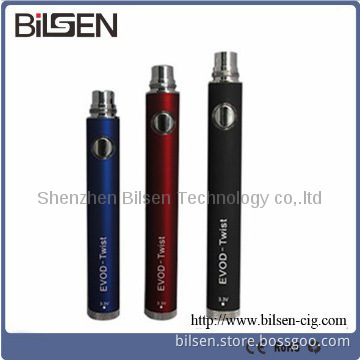 Variable Voltage eGo twist Battery 3.3V~4.8V ego twist evod